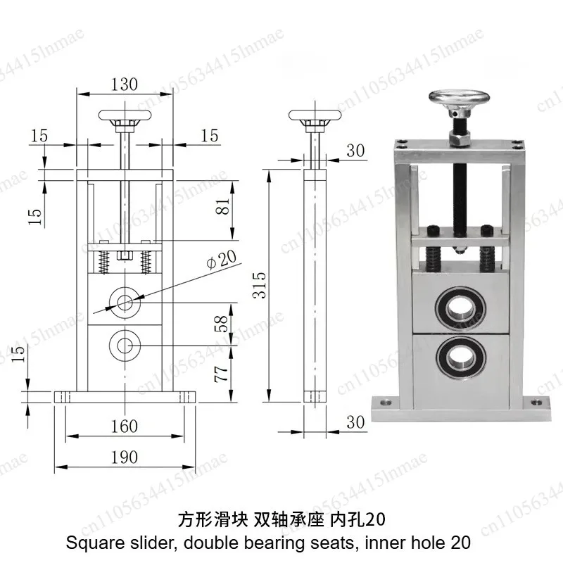 Stainless Steel Roller Bearing Seat Heavy Duty Self-aligning Adjustable Support Fixed Pillow Block