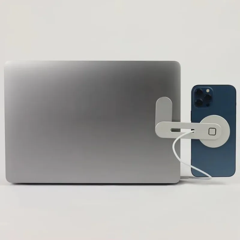 Wireless Magnet Phone Holder for Apple MagSafe iPhone 16 15 14 13  Mini Pro Max Fast Wireless  Laptop PC Bracket