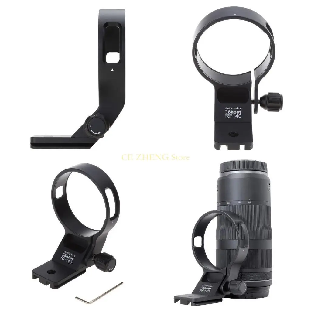 

Металлическое кольцевое основание для крепления штатива E56B, ошейник объектива IS-RF140, порт для объектива RF 100–400 мм