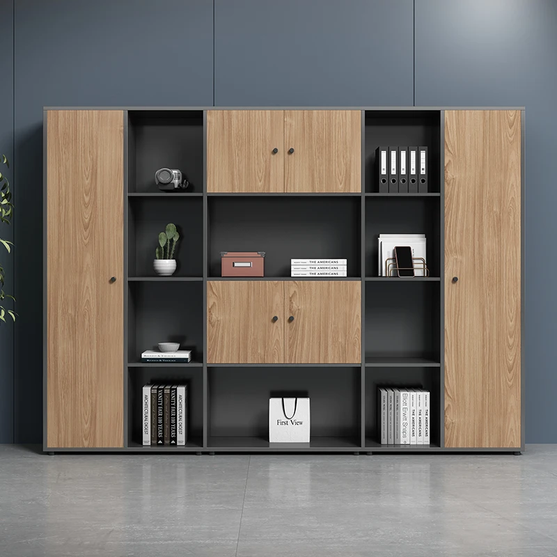 Stand Wooded Filing Cabinet Italian Designer Locker Organizer Office Cupboards Storage Space Meuble De Rangement Home Furniture