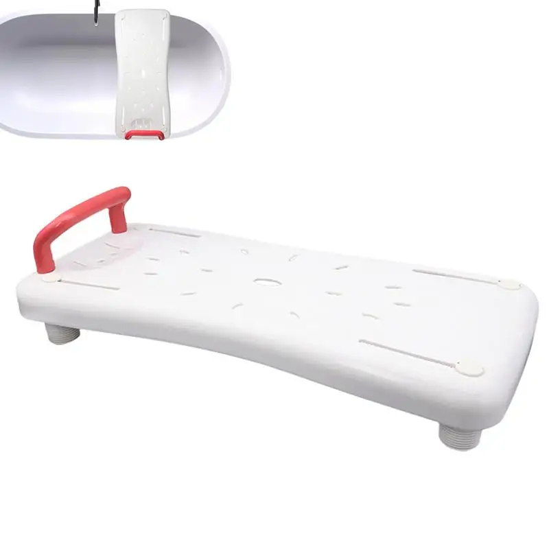 Bathtub Bench With Handle Elderly Bathtub Shower Sitting Board Bath Sitting Board With Rounded Corners For Disabled People The