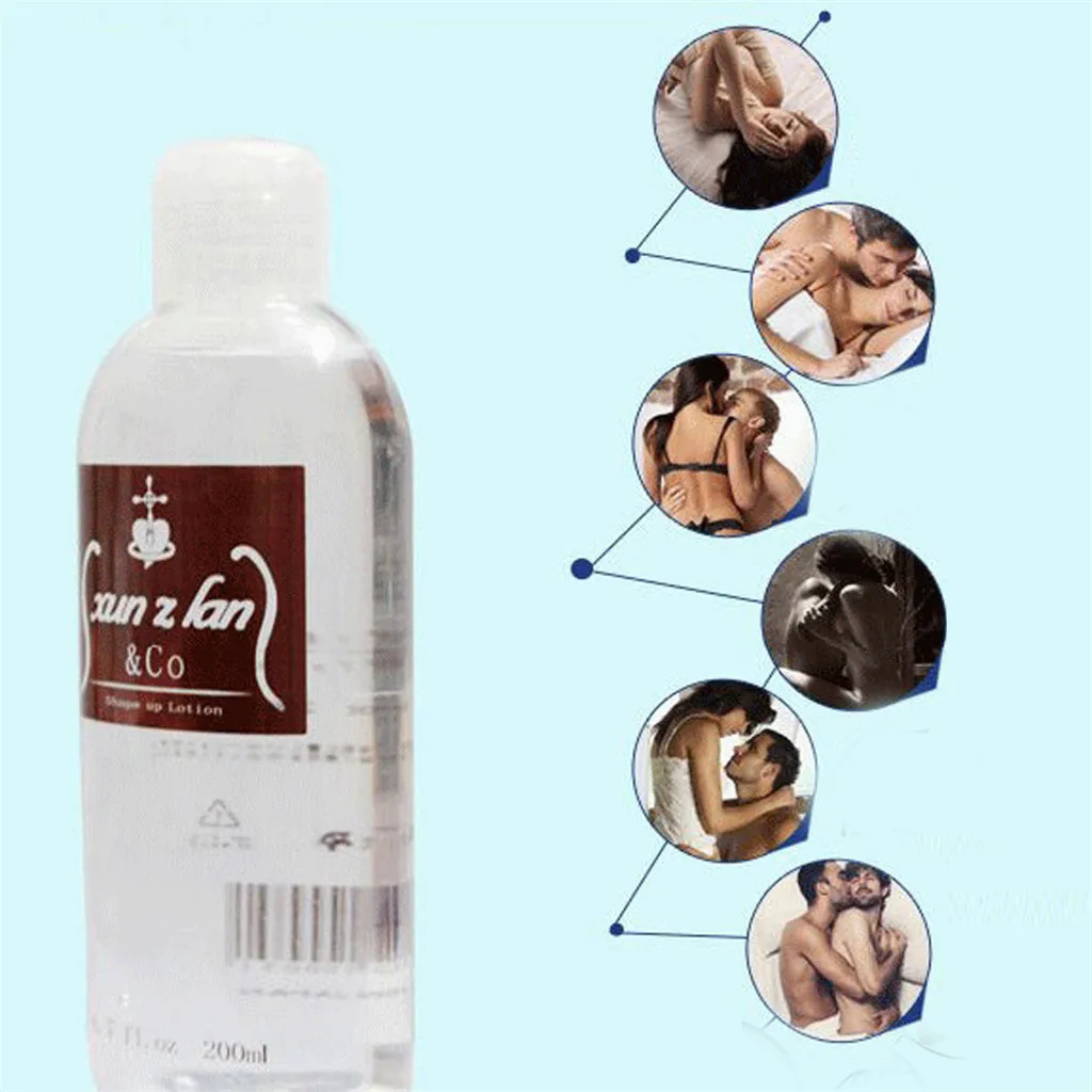 200ml  Water-soluble Based Oil Lube Body Masturbating Massage Lubricating Oil