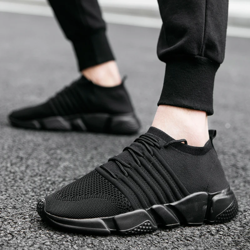 

Men's trendy shoes new style Korean version versatile casual shoes mesh surface breathable sports shoes men's running shoes