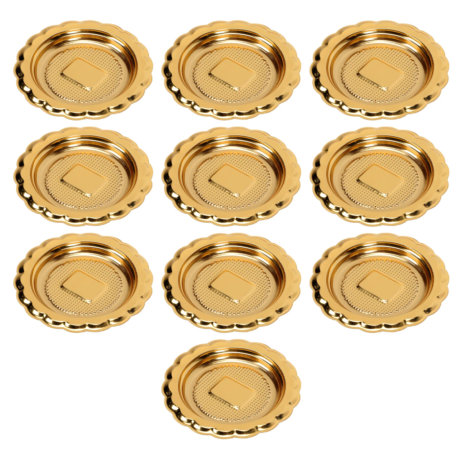 

20 Pcs Round Cake Boards Dessert Pads Baking Trays Food Grade Gold Platters Display Stands Pastry Bases Mousse Cake Trays