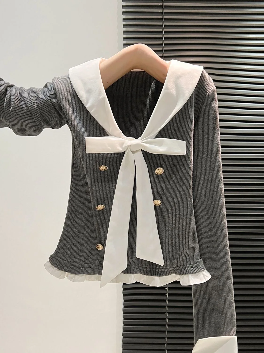 

College Sle Long Sve T-irt Women's Slim Fit Knot Splice Base irt Women's Outerwear Polyester Fabric Breath...