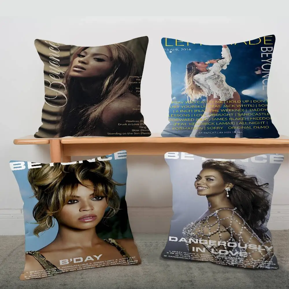 B-Beyonce Renaissance Singer Personalized Pillow Cover Kids Bedroom Wild Party Decor Pillowcase kid Birthday shower Gift