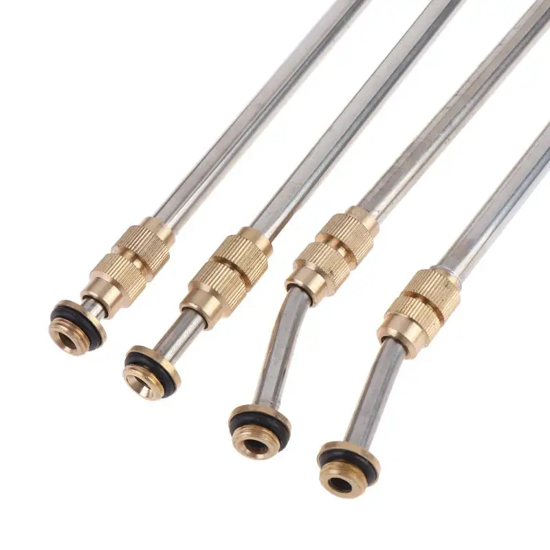 Stainless Steel Telescopic Spraying Rod 0.55-1 M Copper Joint For Electric Hand Sprayer Outdoor Garden Spraying Accessories