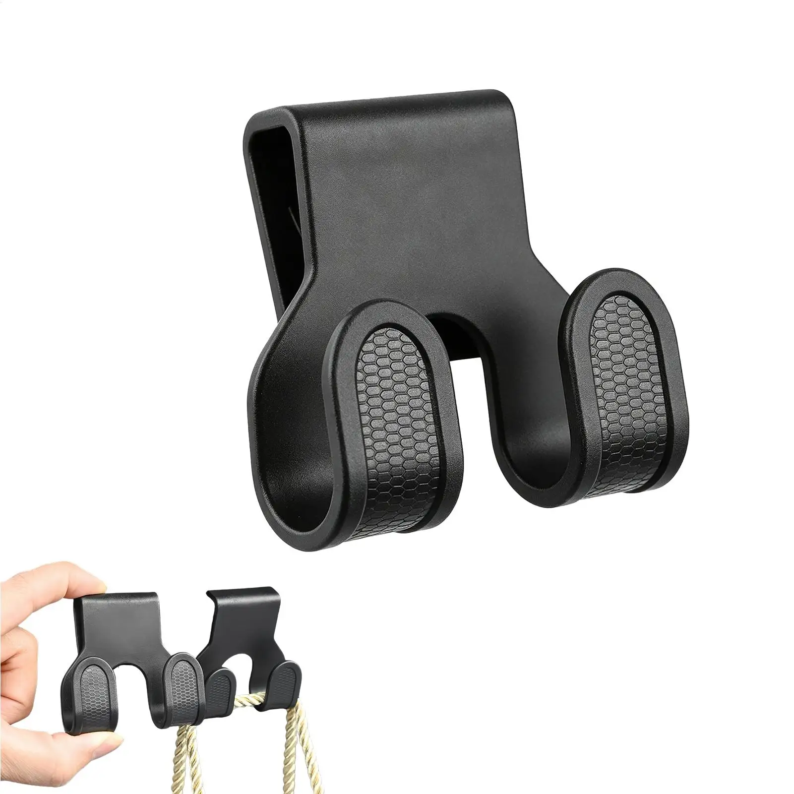 Universal Motorcycle Storage Box Hook Dual Hook Riding Shopping Bags Storage Hanger Motorcycle Helmet Organizer Hooks
