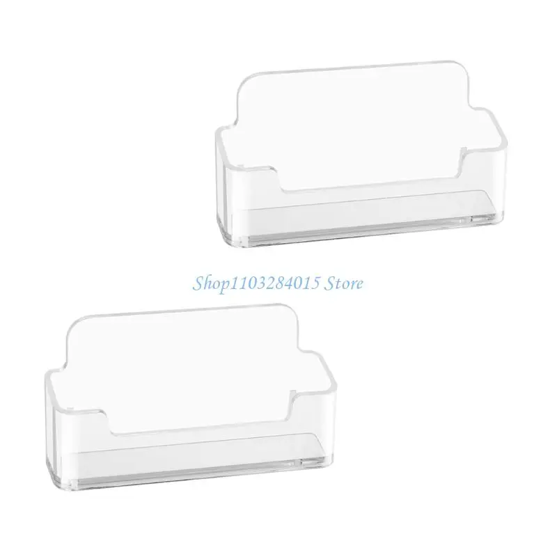 R6FF 2PECES DESK BUSINE CARTORE ORGANIZZATORI ACRYLICS CAGUE COMPAGINALI