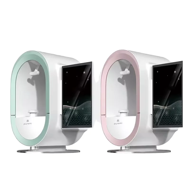 Portable 3D Skin Analyzer Machine 2026 Facial LCD Wifi Skin Lamp Scanner AI Technology for Face Compatible