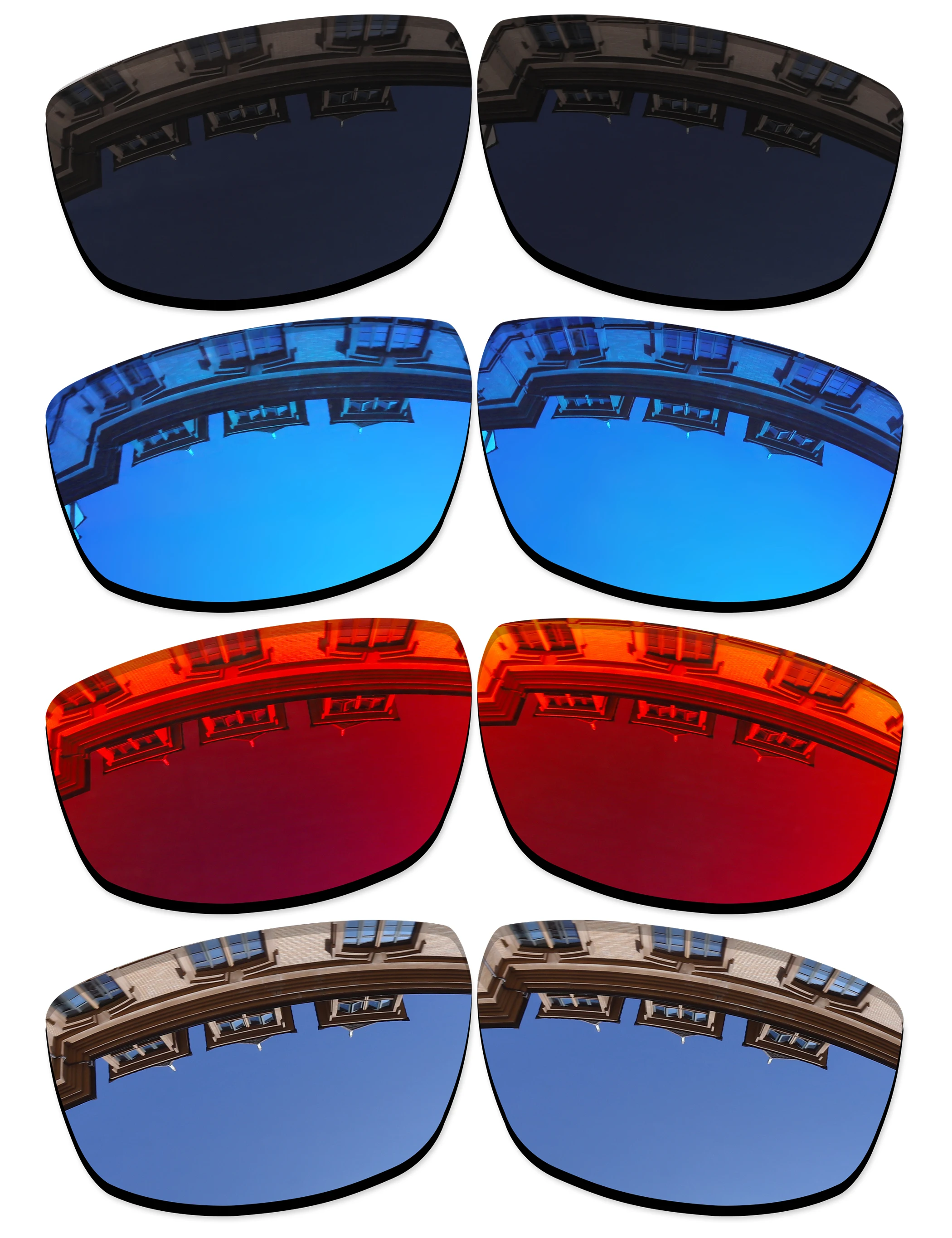 

Vonxyz 20+ Color Choices Polarized Replacement Lenses for-Spy Optic Dirty Mo Frame