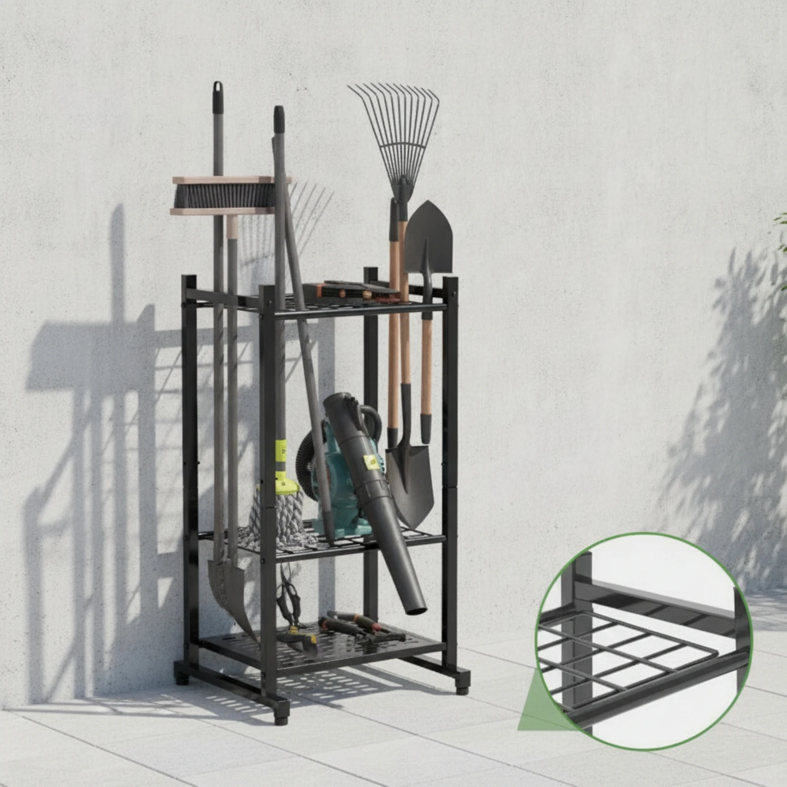 Suporte de Ferramentas de Jard - Gardening Tools Rack avaliação e preço
