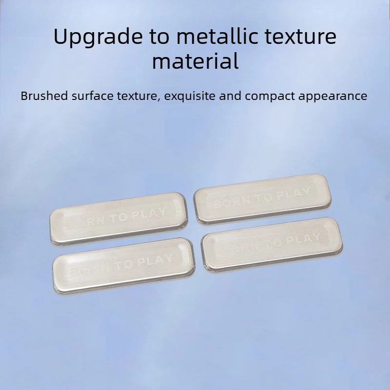 For Chery ICAUR V27 2026 Inner Door Armrest Patch Stainless Steel Door Panel Decorative Cover