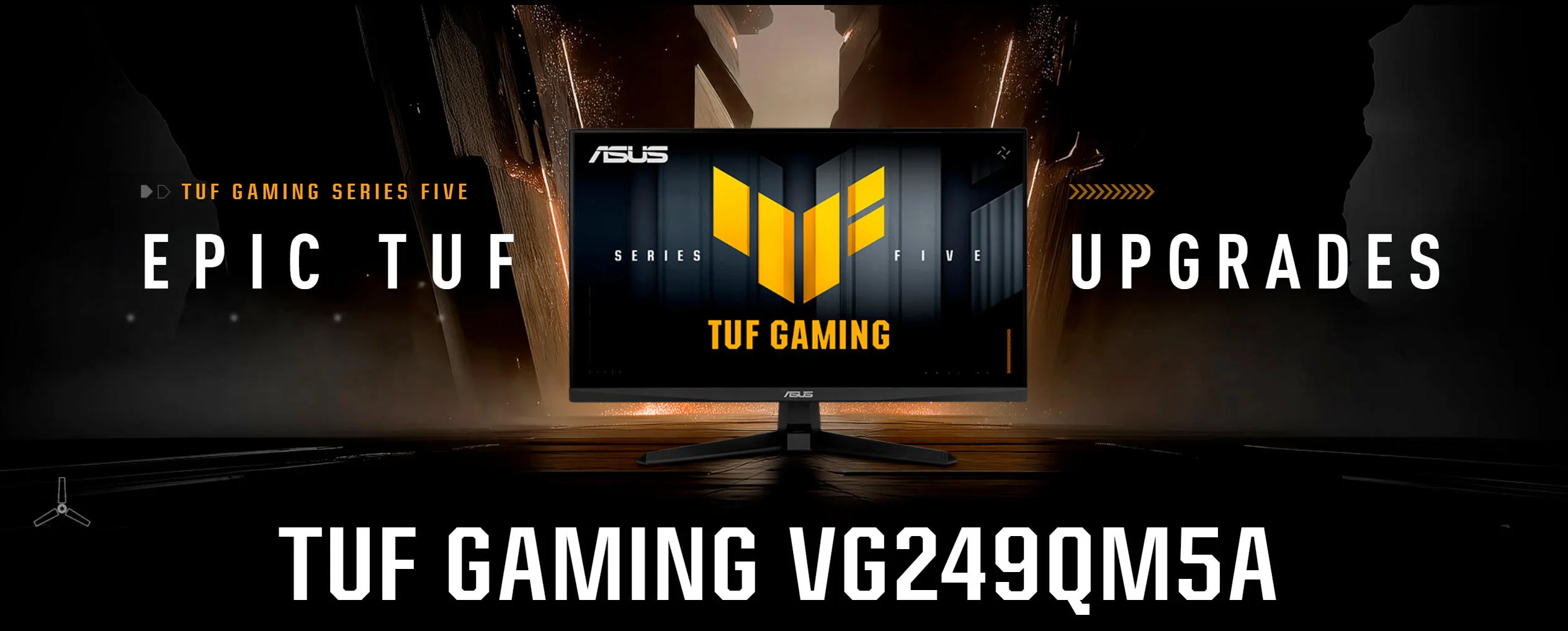 New Gaming Monitor TUF Gaming VG249QM5A 24Inch 1920x1080 Display 240Hz 1ms Response Time Gaming Screen for Esports view 6