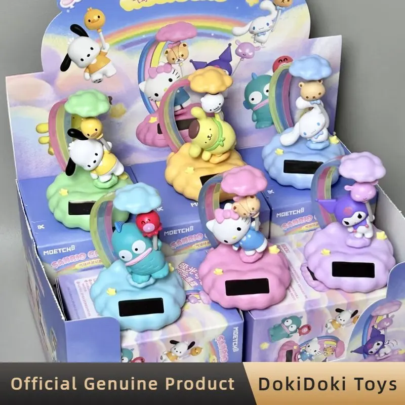Genuine Sanrio Balloon Tour Series Blind Box Cute Desktop Ornaments Anime Figure Doll Trendy Collect Figurine Toys Gifts