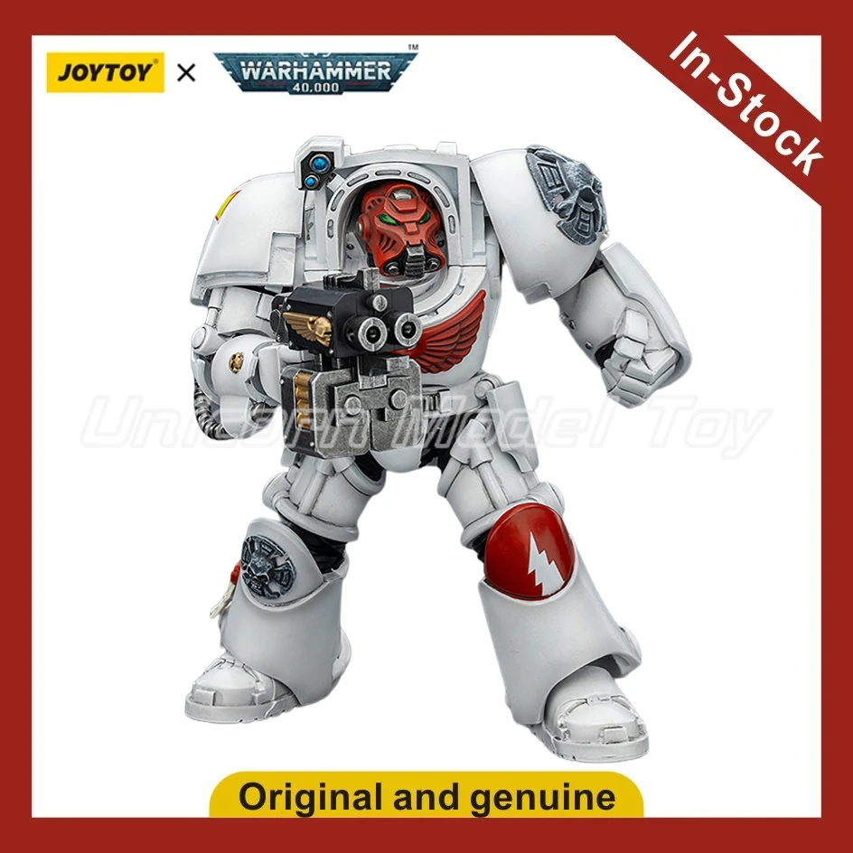 

【UA】JOYTOY Warhammer 40K 1/18 Scale Action Figure White ScarsTerminator 1 Model Toy Gift