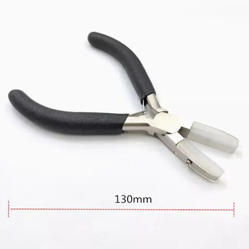 Wide flat mouth nylon pliers winding tool DIY handmade jewelry crimping pliers professional special hand tool accessories