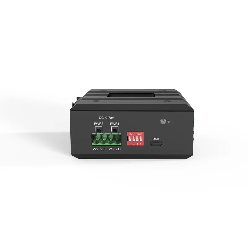 Industrial Din Rail 1-8 Channel Channel Dry Contact  Closure over Ethernet Converter DI/DO/AI/AO