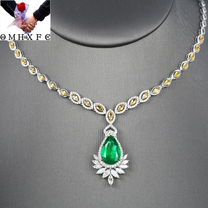 

Wholesale NA708 European Fashion Woman Girl Bride Party Birthday Wedding Gift Shiny AAA Zircon 18KT White Gold Necklace