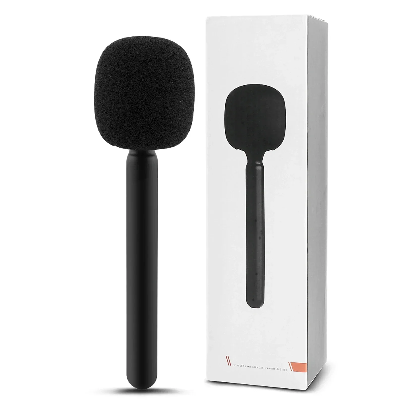 New Handheld Adapter Lightweight with Foam Interview Microphone for Scene Processing Professional News TV Reporter Outdoor Only