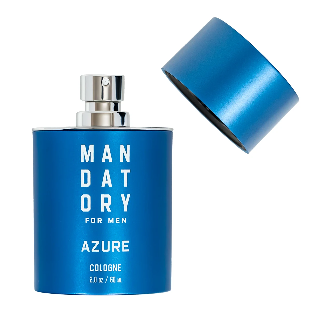 MANDATORY Men's Fragrance Set Gifts Cologne Spray 2.0 Oz Body Wash 14 Oz Shower Gel 1 Pc Hair Scalp Massager Brush 3pcs Gift Set