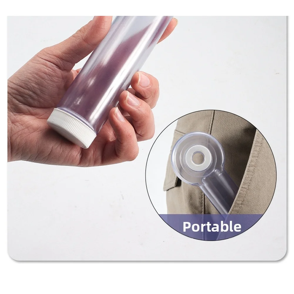 2 in 1 Clear PP Drill Dust Cover with Tool Storage Function - for Designed for IMPACT Drills - Front Sealing Ring