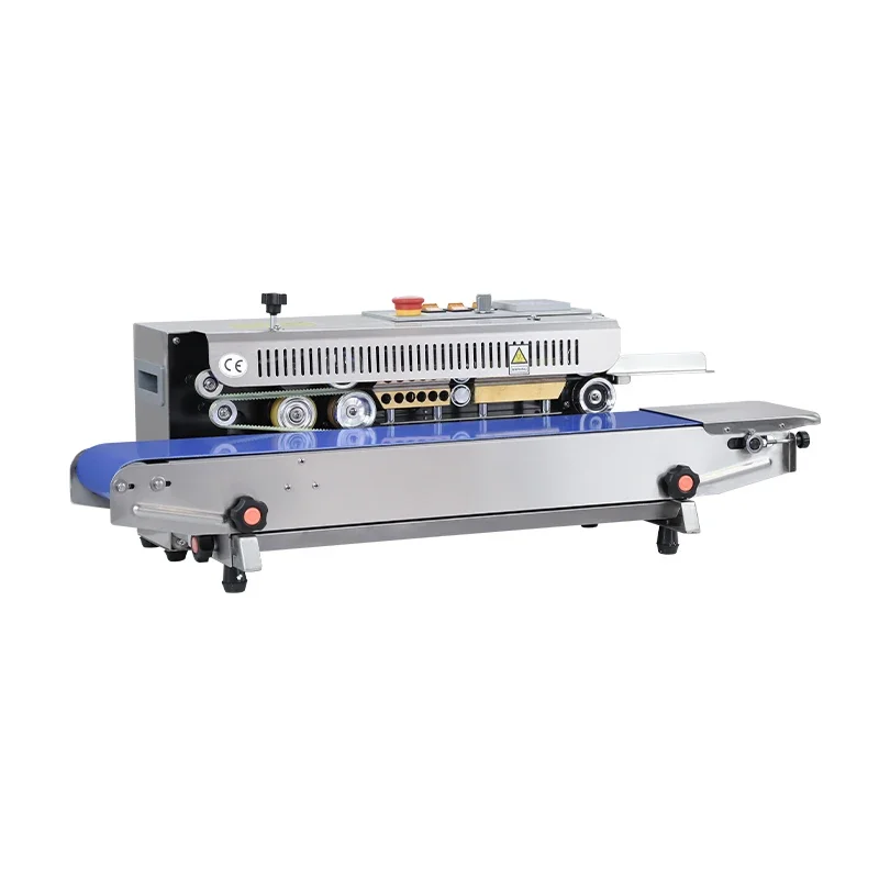 FRB-770I plastic bag sealing tape packaging machine belt conveyor plastic bag continuous sealing tape