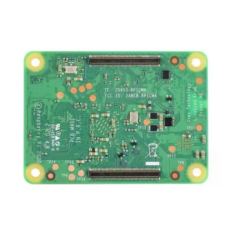 Pi Computing Module 4 CM4 4GB RAM 0GB (Lite Version), 2.4/5.0GHz Wi-Fi and Bluetooth 5.0 (CM4104000)