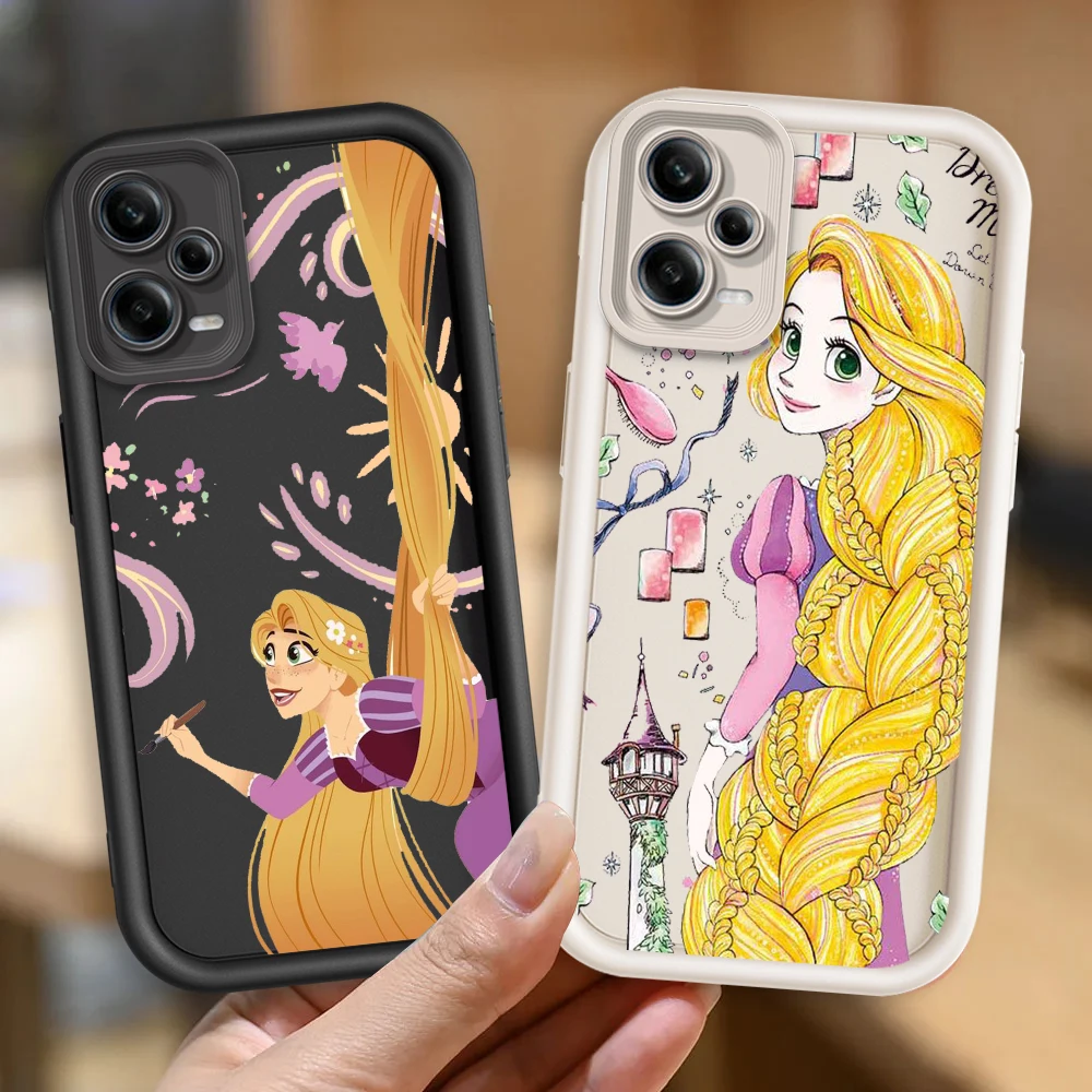 

Rapunzel Disney Cartoon Cute Eye Ladder For Xiaomi Redmi Note 13 12 12C 11 11S 10 10C 10A 9C 9A Pro 5G Soft Phone Case