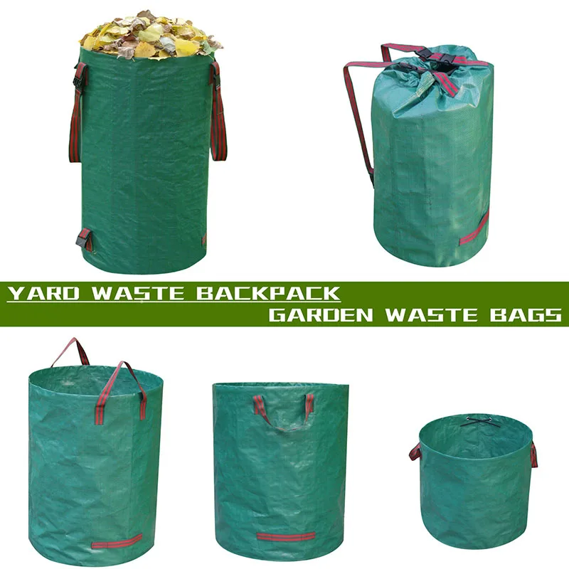 Hot Selling Custom Registration Garden Leaf Bags PE Material Deciduous Indoor And Outdoor Sundries And Garbage Bags