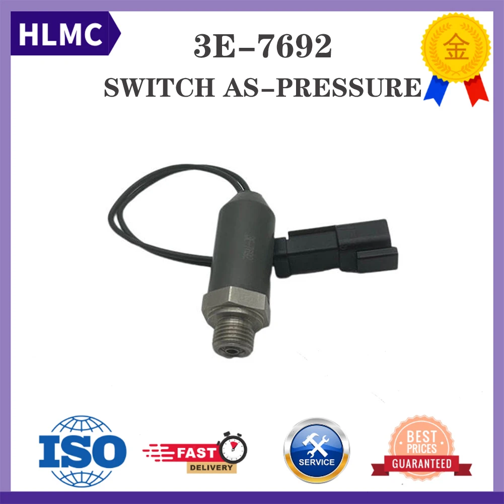 Solenoid Valve Pressure Switch Sensor 3E-7692 3E7692 For E924G 928G 3056E 3116 3126 3176C Engine Spare Parts