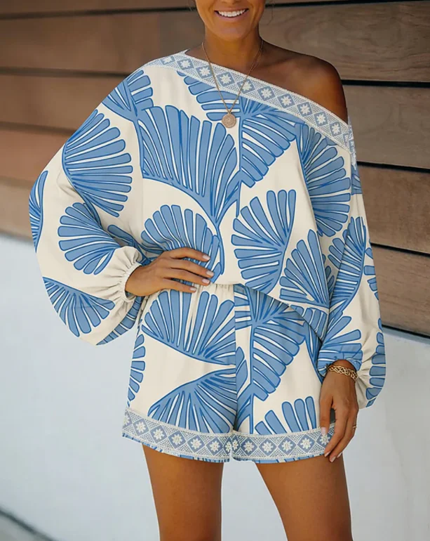 Women'S Tropical Leaf Print Tw - Woman Formal Wear recension och pris