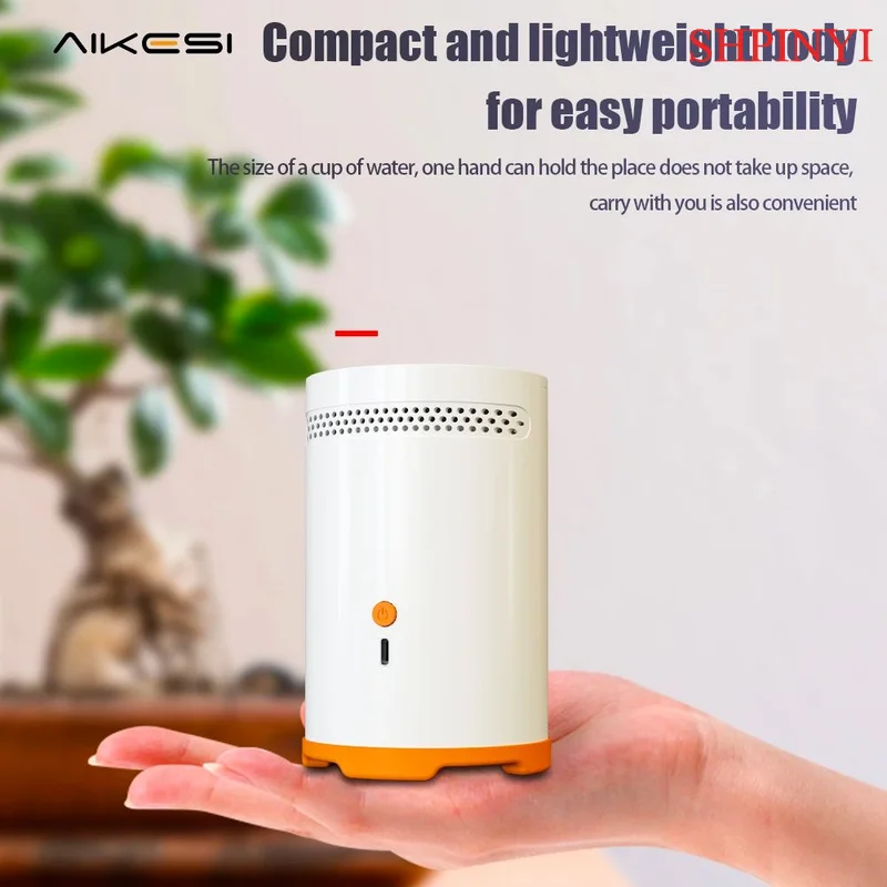 เครื่องตรวจจับรังสีแรดอนแบบพกพา Aikesi Rm-75 พร้อมเซ็นเซอร์เตือนภัยในห้องแบบพัลส์อิออน สำหรับใช้ในบ้านอัจฉริยะ