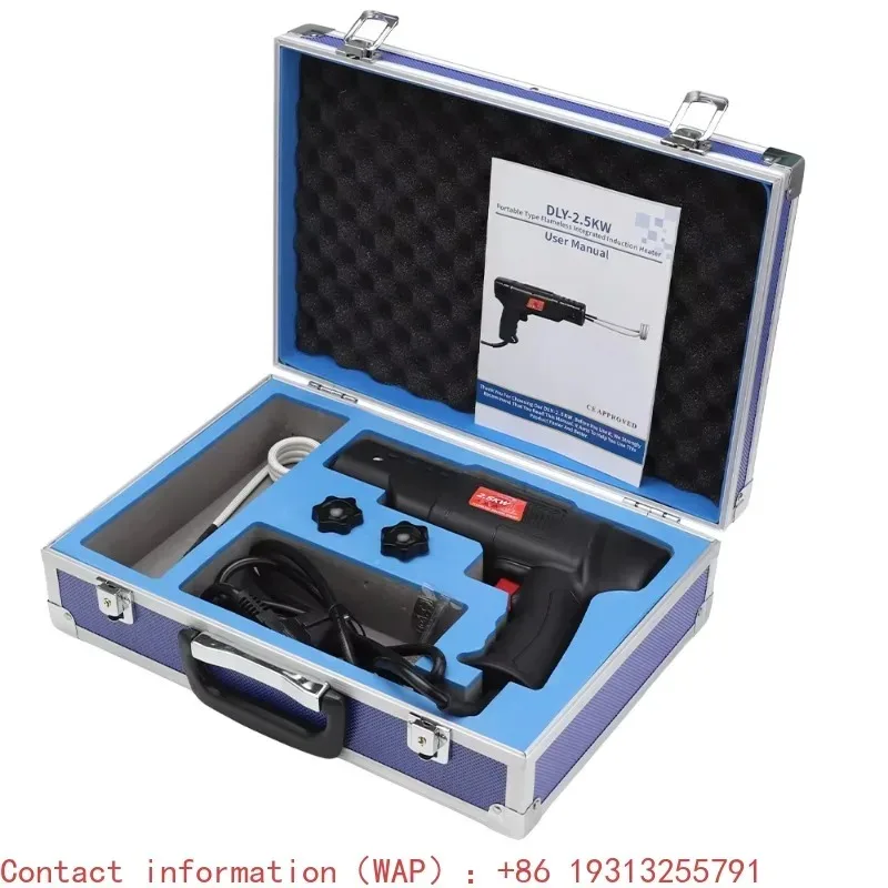 【Best-selling】 2500W Magnetic Induction Heater, Circuit Diy for Car Repair Bolt Remover Tools Set Welding Equipment with 4 Piece