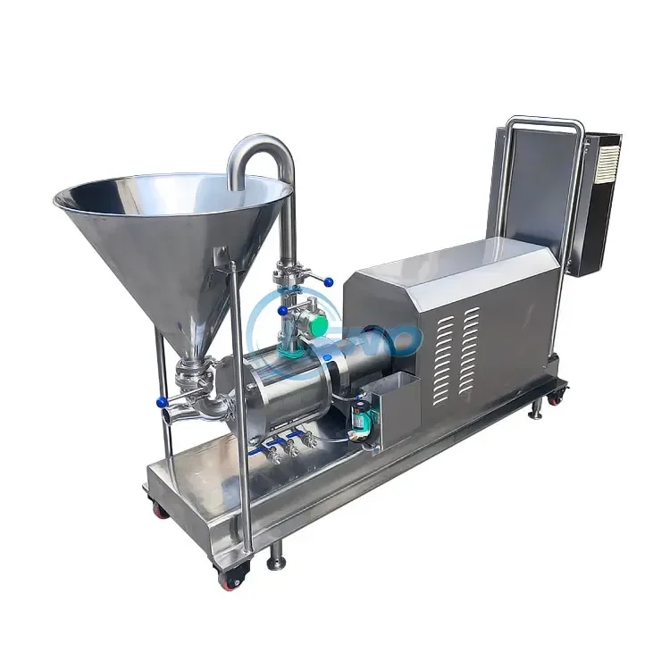 LENO three stages dairy oil water syrup mixing  emulsifying  homogenizer pump