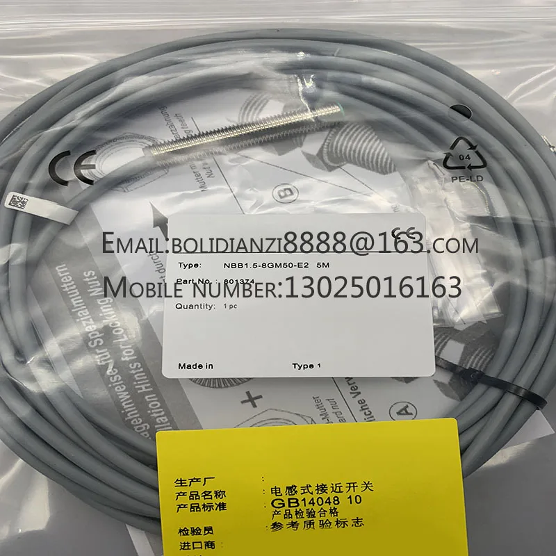 Sensor de NBB1.5-8GM50-Z3-V3 auténtico 100% original, nuevo, en stock