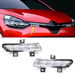 LED Front Bumper Lights For For Renault Captur Clio 4 2012-2015 Fog Lights Daytime Running Lights Driving Lights 266003864R