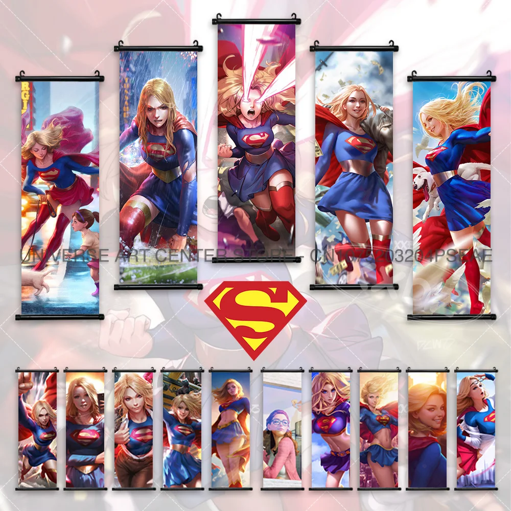 Supergirl Leinwand Poster Kara Danvers Wohnkultur Wächter Wand kunst Sentinel Malerei hängen Martian Manhunter Scroll Bild