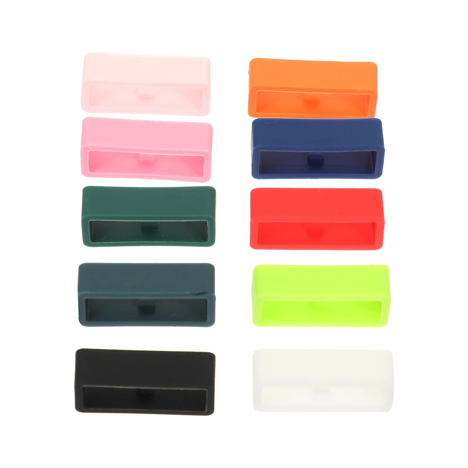 

25Pcs Silicone Watchband Keep Loop Flexible Durable Comfortable Watch Strap Retainer Holder Accessory Watch Band Loop