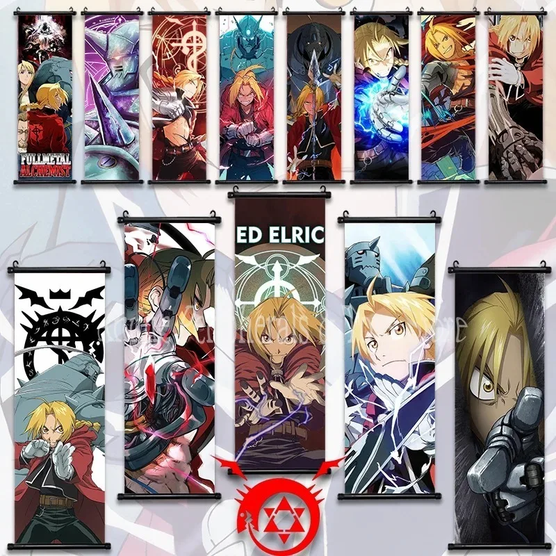 Anime Fullmetal Alchemist Edward Elric Cuadros Print Wall Art Home Decoration For Living Kids Room Painting Picture Posters