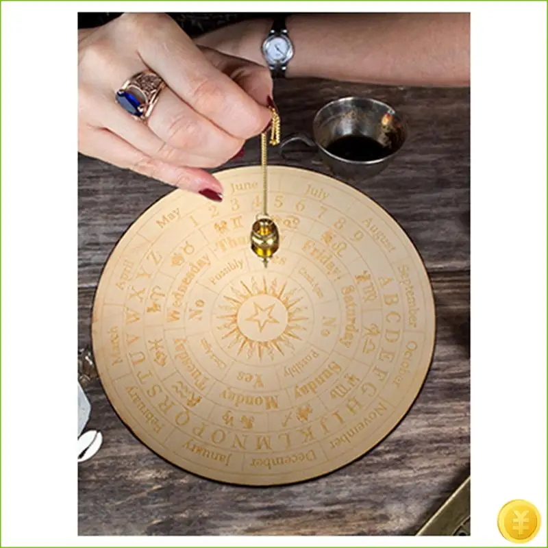 

Доска маятника со звездой, деревянная доска для лозоса, доска для спирта, доска для гадания, металфизическая доска для сообщений