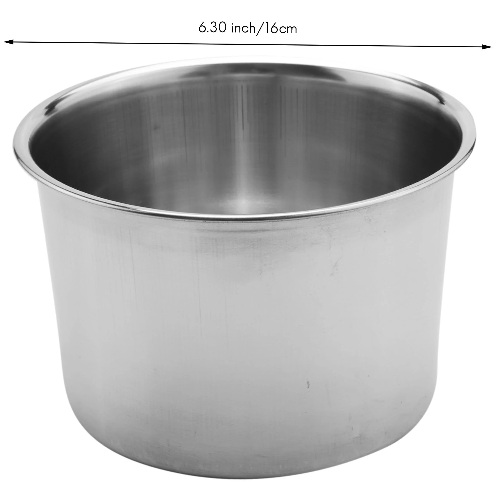 2 Pack Double Boiler Pot Set Stainless Steel Melting Pot for Melting Chocolate Soap Wax Candle Making 600Ml and