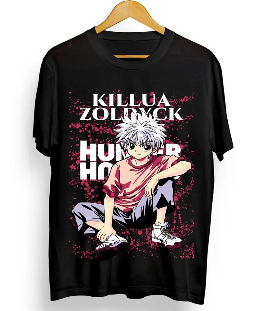 Killua T-Shirt Phantom Troupe Gon Hisoka Hunter Meruem Zoldyck Kawai Anime Shirt