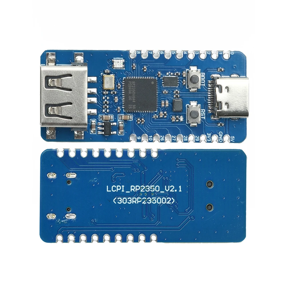 For Raspberry Pi Pico 2 RP2350 USB A Development Board Microcontroller Processor RP2350A RP2350-USB-A