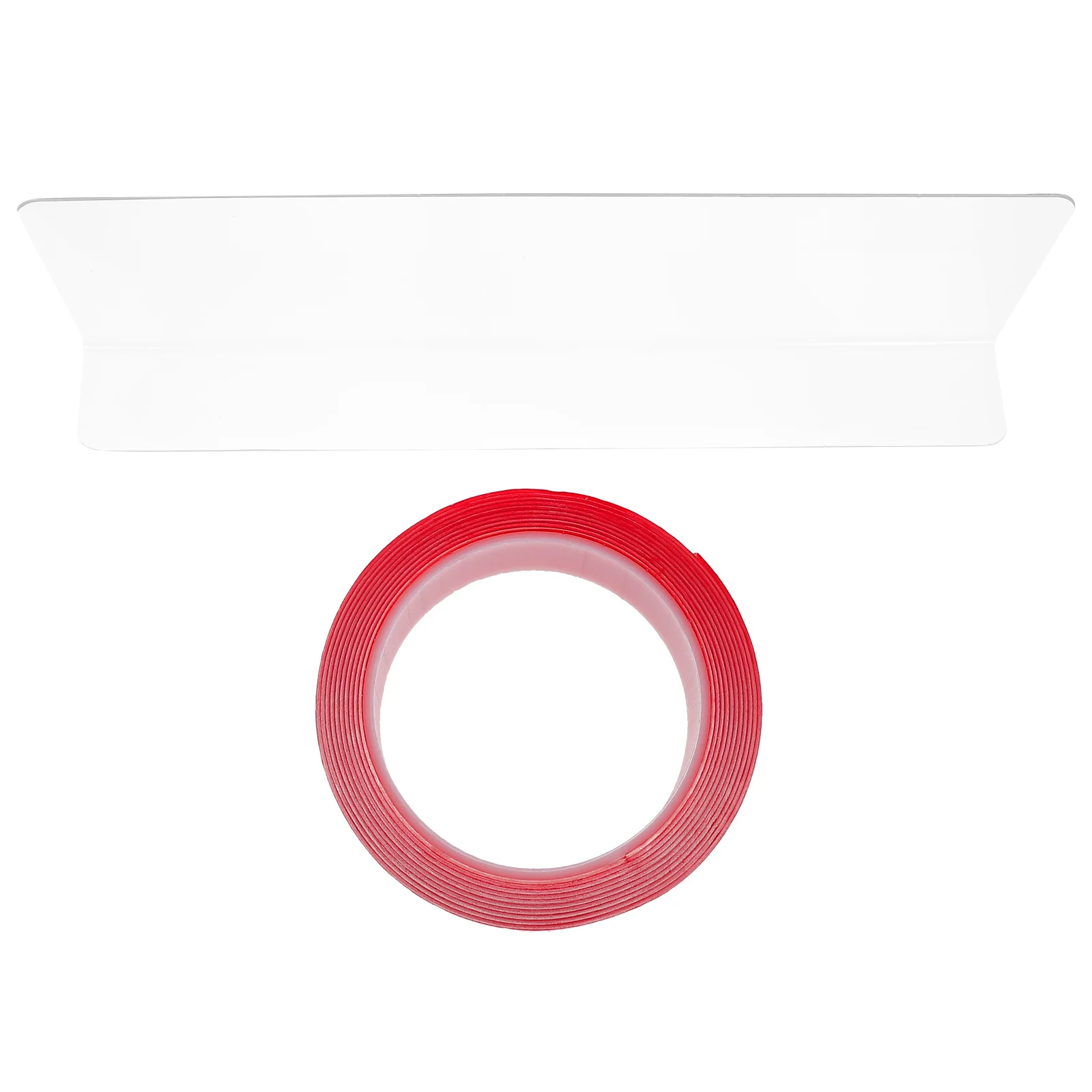 

2pcs Snack Divider Plastic Shelf Dividers Store Storage Racks Commodity Classification Baffles Supermarket Organization Rack