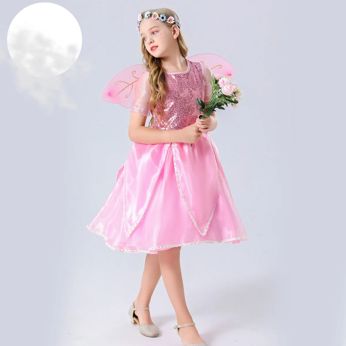 

Halloween Cosplay Flower Fairy Children's Stage Costume