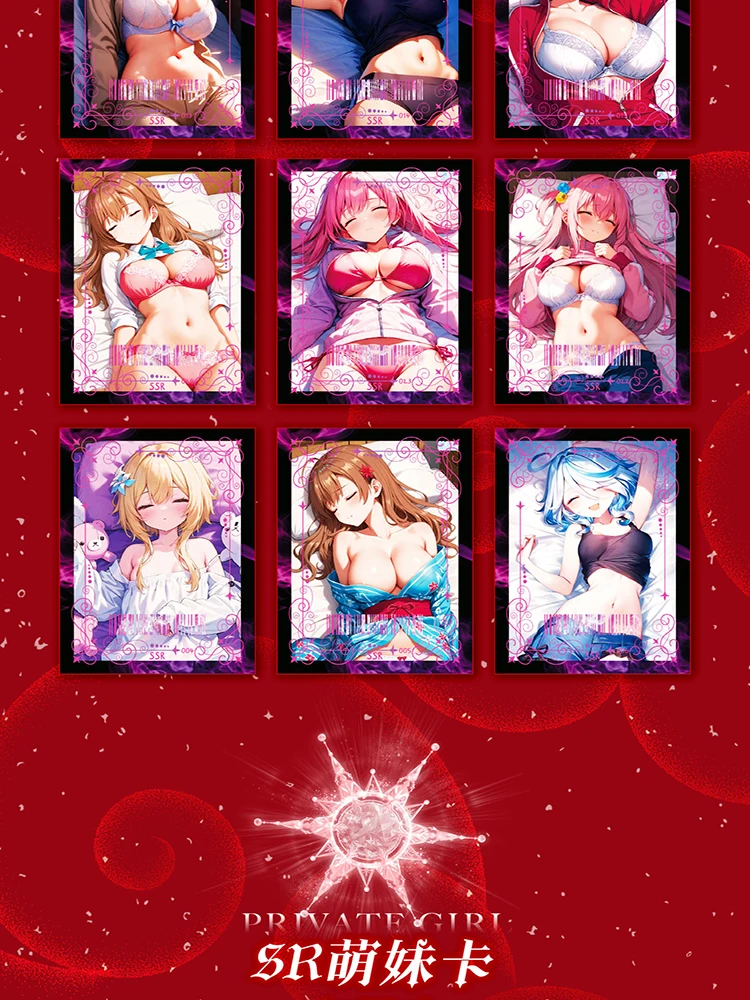 2024 Newest Meise 2  Goddess Story Collection Cards Swimsuit Bikini Feast Doujin Toys And Hobby Gift