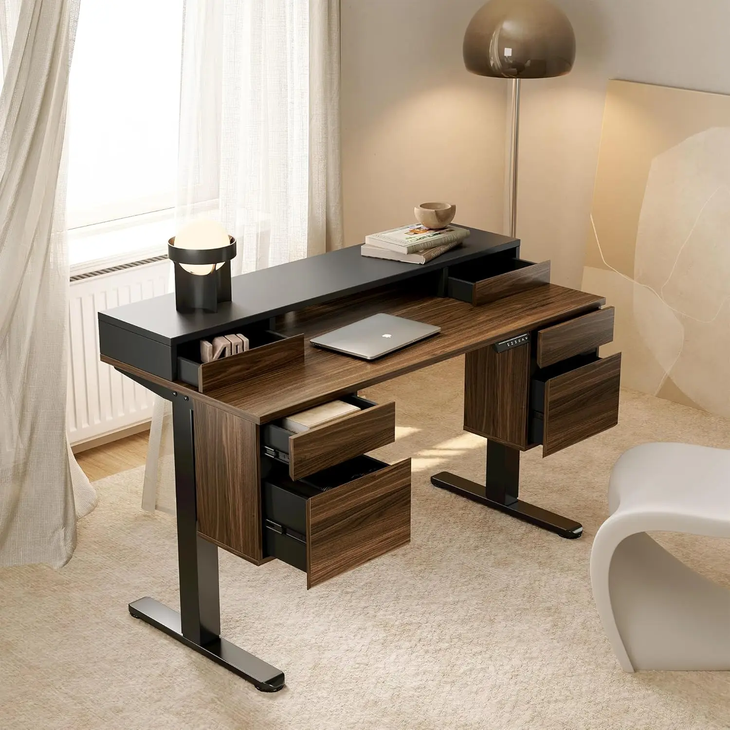 Standing Desk With …