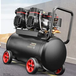 15L 25L 40L 3180W Silent Air Compressor Quiet Oil-free Portable Air Pump for Home Repair Tire Inflation Whisper Compressor