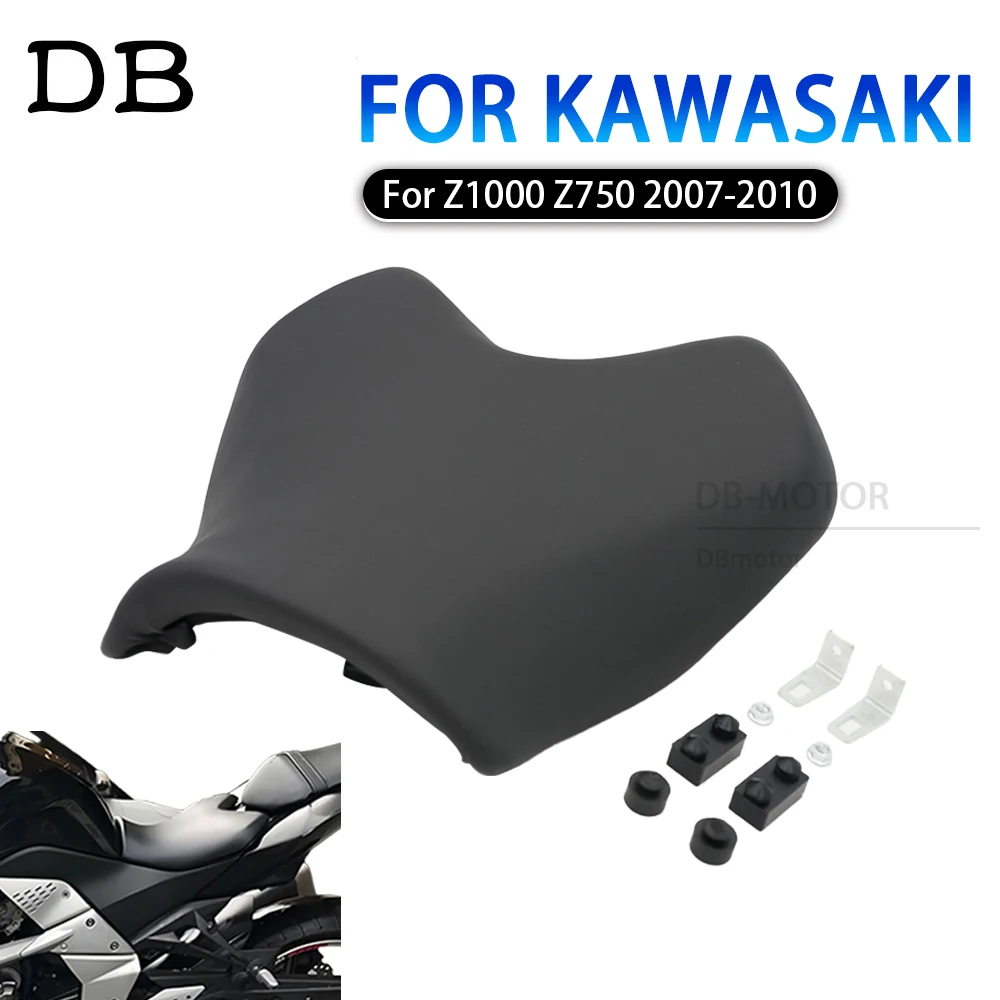 

Motorcycle Black Front Driver Seat Cushion For KAWASAKI Z1000 2007 - 2009 Z750 2007 - 2010 Motorcycle Rider Seat Pad Accessory